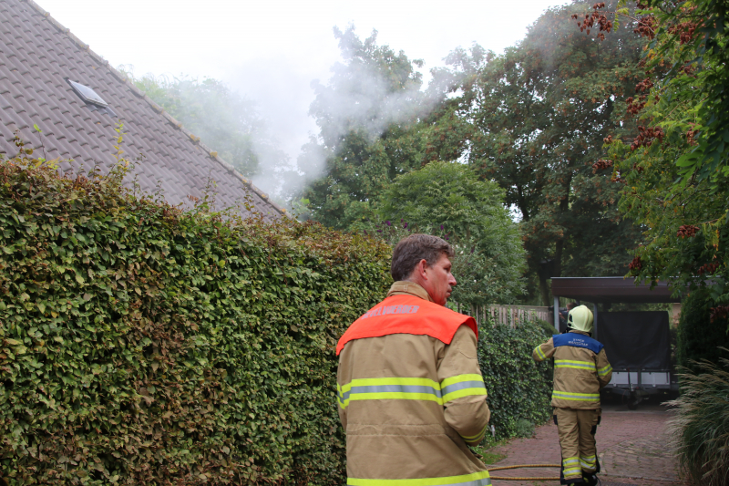 Brand in bijkeuken