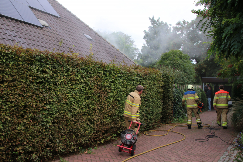 Brand in bijkeuken