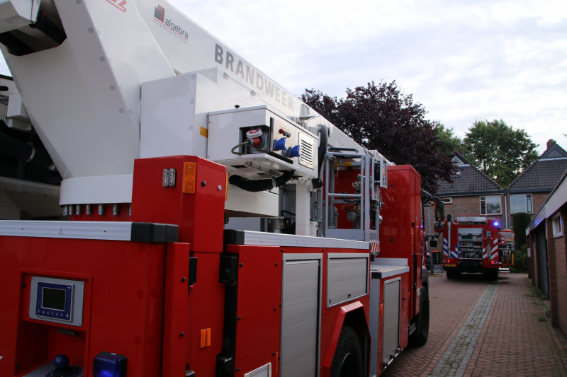 Brand in bijkeuken