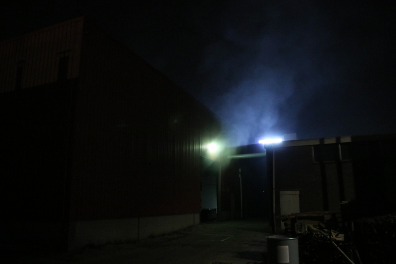 Brand in magazijn van Flamingo Parket