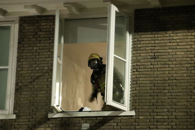 Flinke rookontwikkeling in bovenwoning