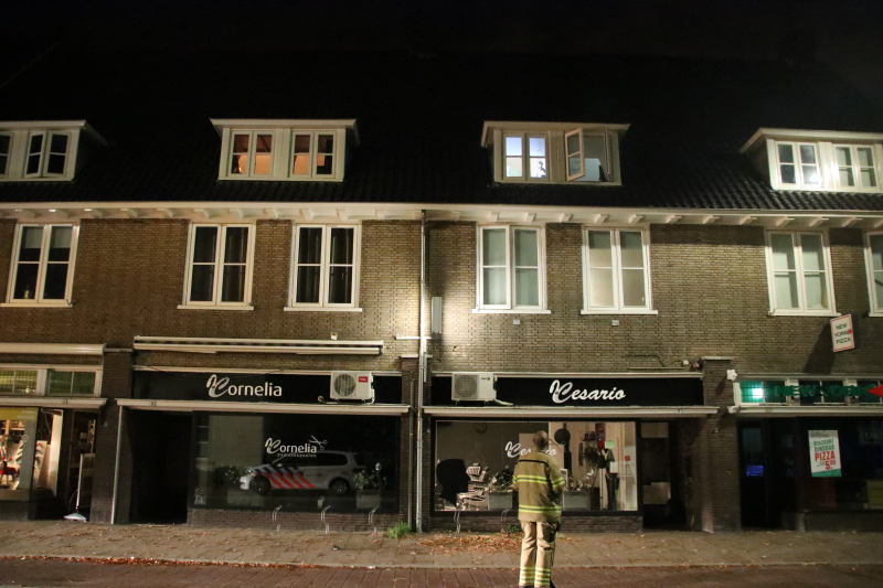 Flinke rookontwikkeling in bovenwoning