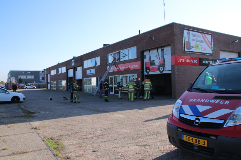 Vreemde lucht in bedrijfsverzamelpand
