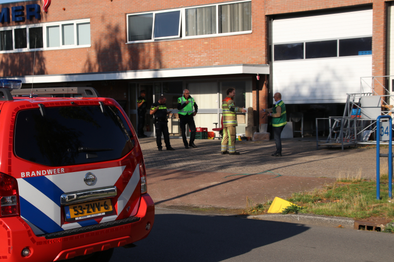 Vreemde lucht in bedrijfsverzamelpand