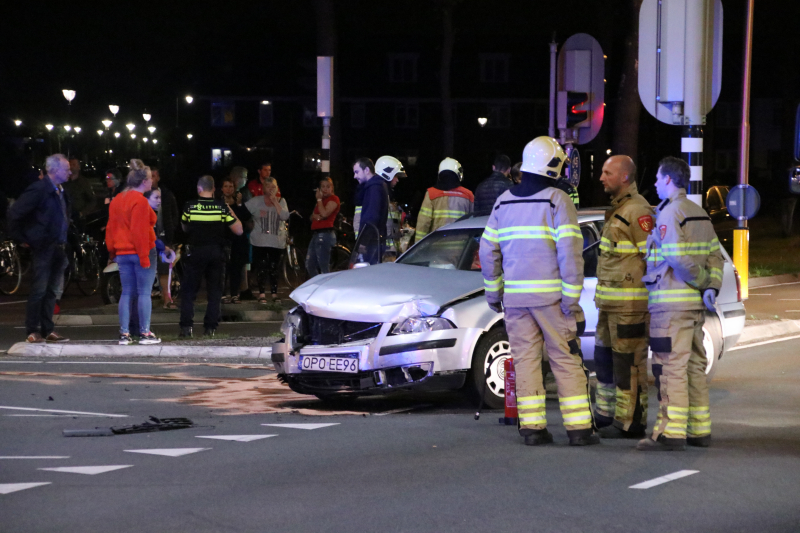 Ravage en gewonde na aanrijding