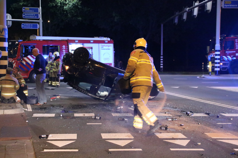 Ravage en gewonde na aanrijding