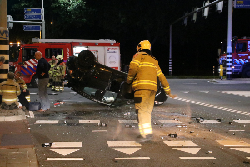Ravage en gewonde na aanrijding