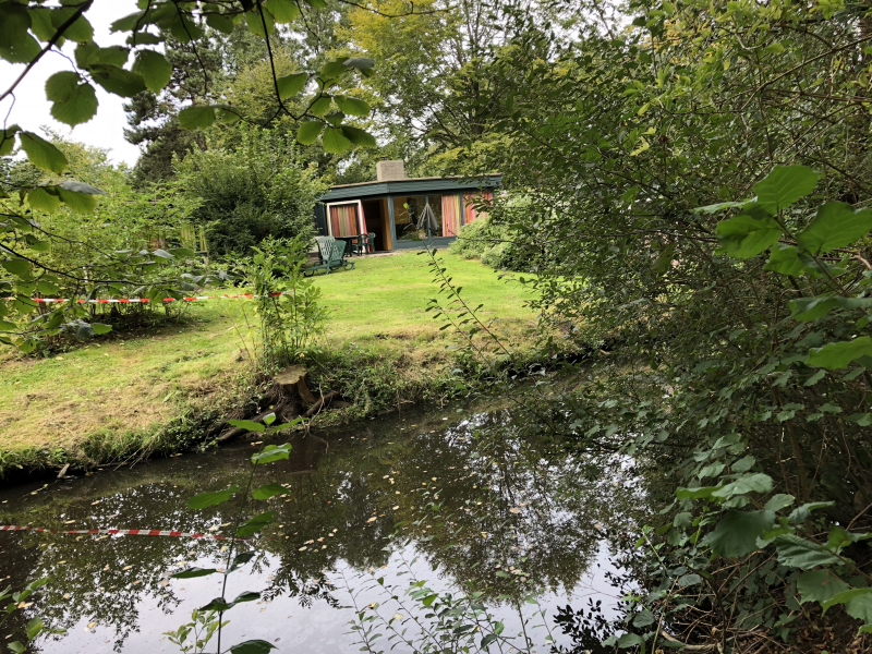 Vakantiehuisje in brand op vakantiepark de Eemhof