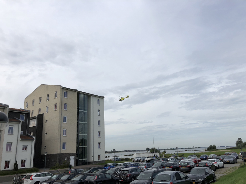 Vakantiehuisje in brand op vakantiepark de Eemhof