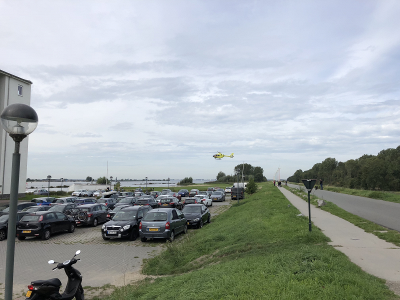 Vakantiehuisje in brand op vakantiepark de Eemhof