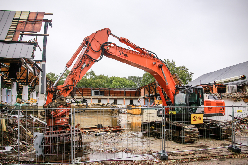 Duurzame sloop van Sportfondsenbad