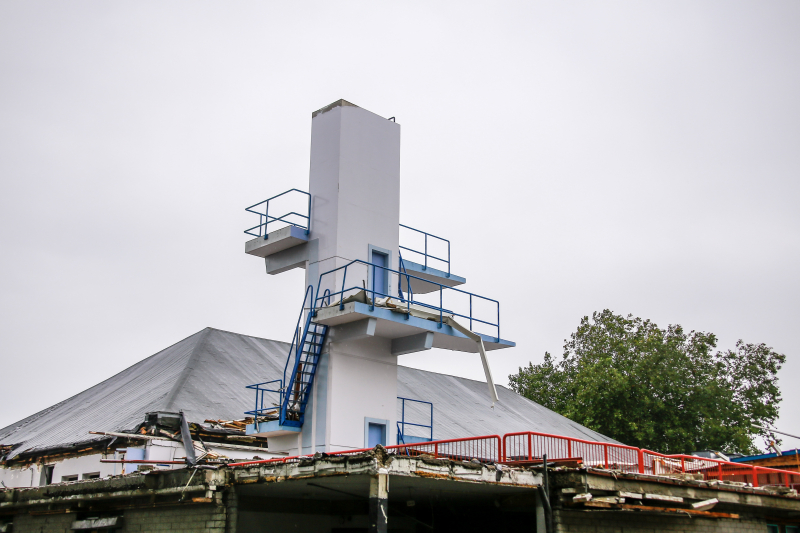 Duurzame sloop van Sportfondsenbad