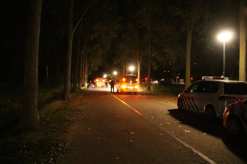 Fietsster ernstig gewond na val