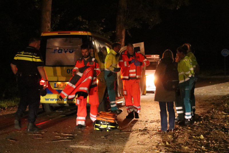 Fietsster ernstig gewond na val