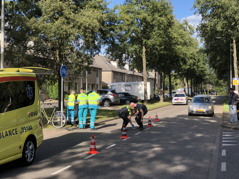 Fietser gewond na aanrijding met driewieler
