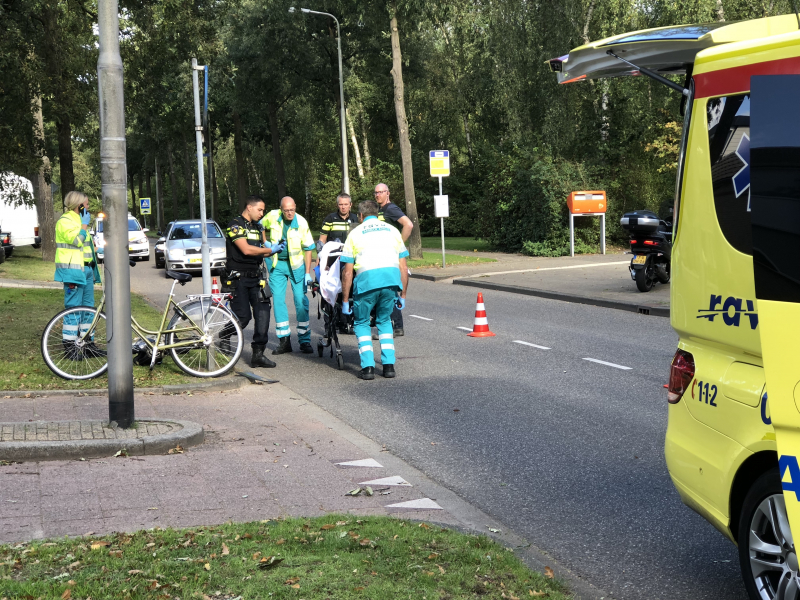 Fietser gewond na aanrijding met driewieler