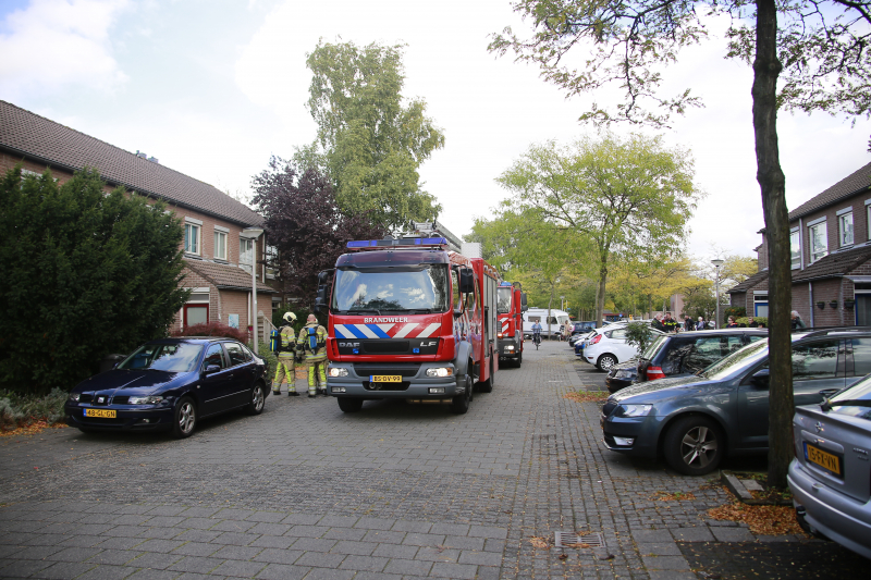 Rook door pannetje op het vuur
