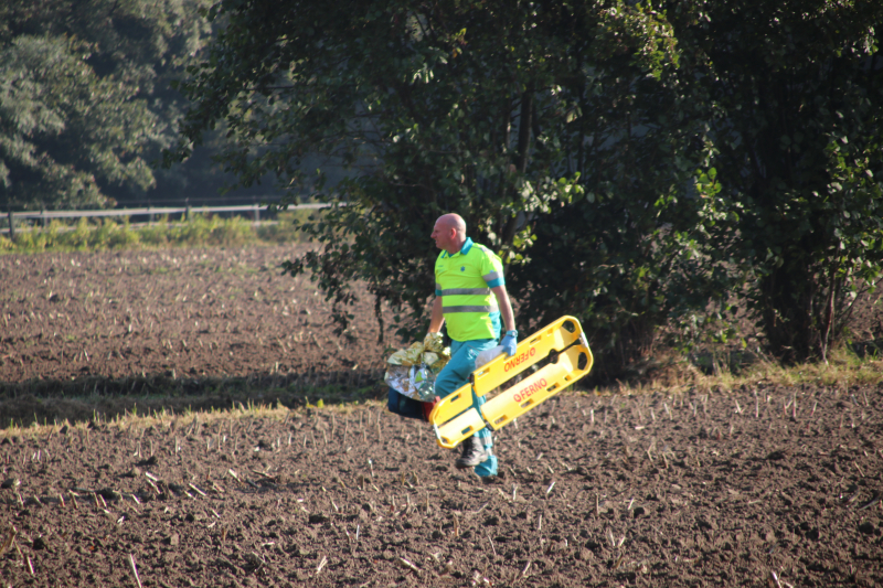 Matrasvlieger ernstig gewond