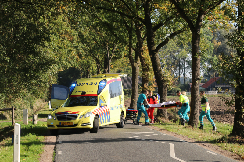 Matrasvlieger ernstig gewond