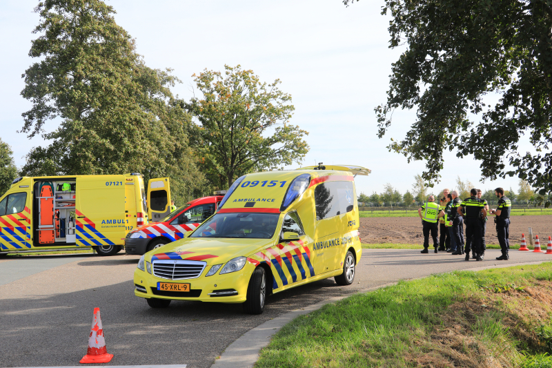 Scooterrijder overleden na aanrijding met auto