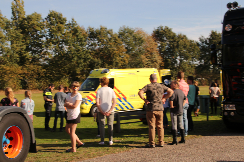 Kind gewond tijdens truck evenement