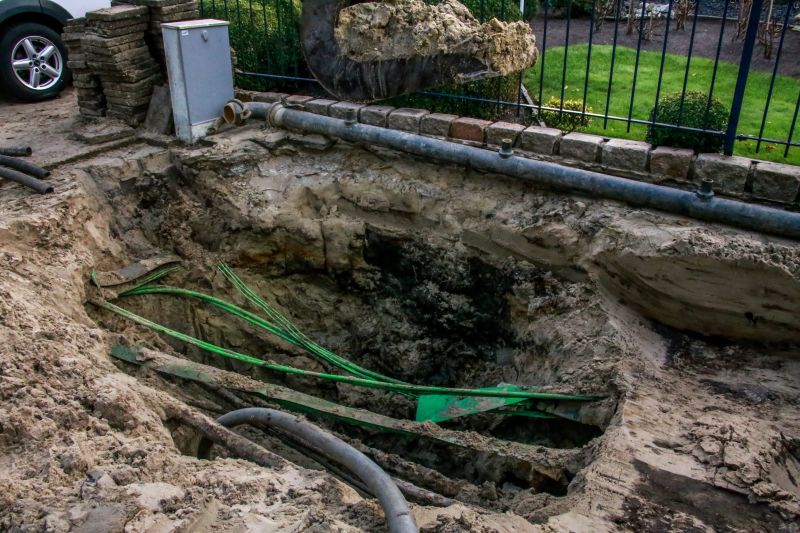 Woningen zonder water door flinke waterlekkage