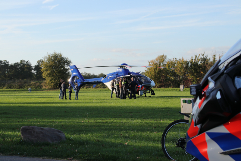 Grote politieoefening op Allurepark De Lucht