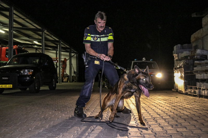 Grote politieoefening op Allurepark De Lucht