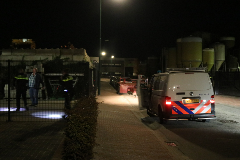 Grote politieoefening op Allurepark De Lucht