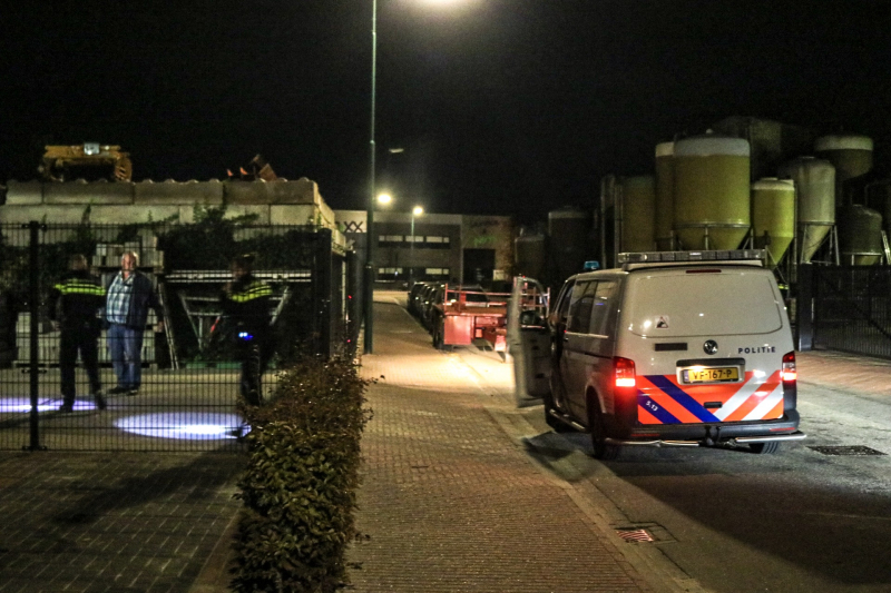 Grote politieoefening op Allurepark De Lucht