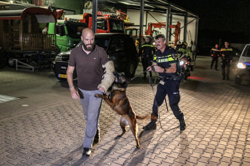 Grote politieoefening op Allurepark De Lucht