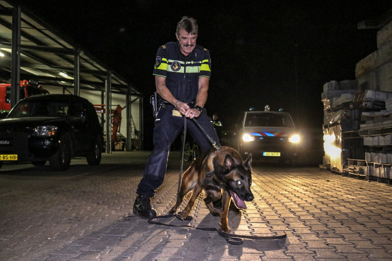 Grote politieoefening op Allurepark De Lucht