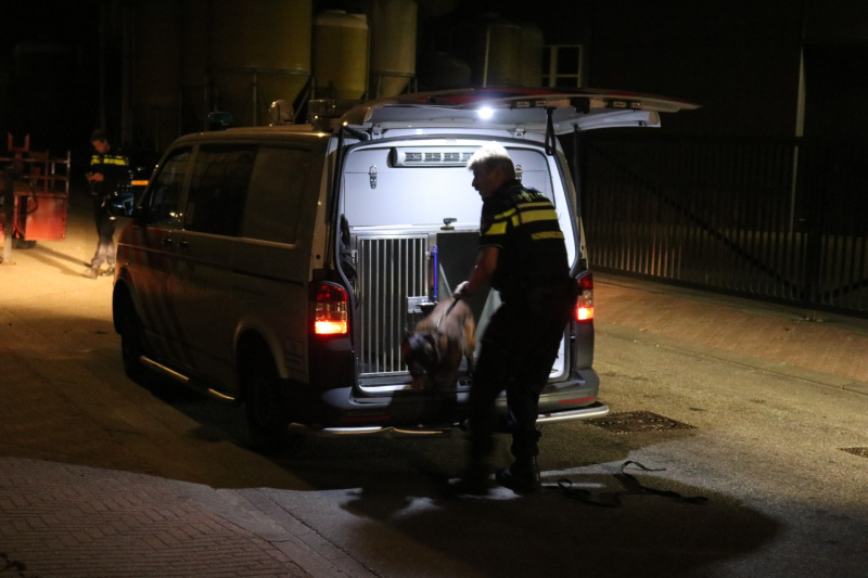 Grote politieoefening op Allurepark De Lucht