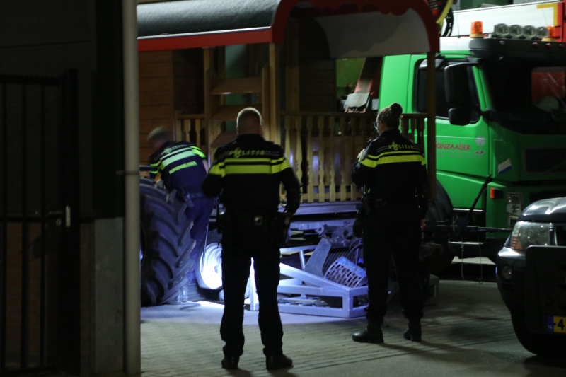 Grote politieoefening op Allurepark De Lucht