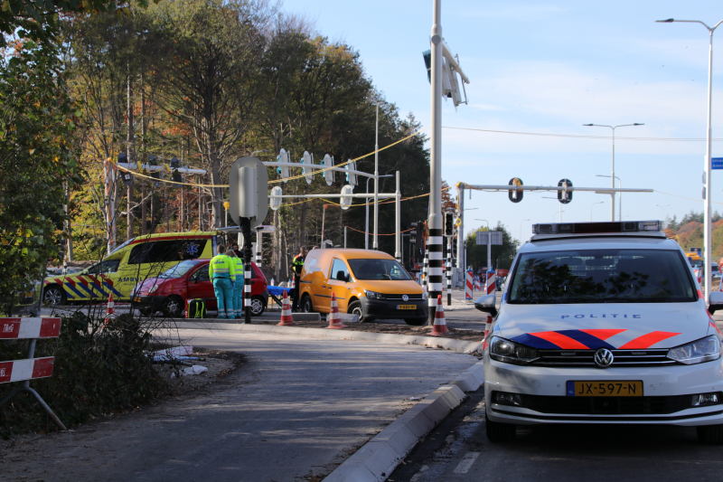 Gewonde bij kop-staartaanrijding