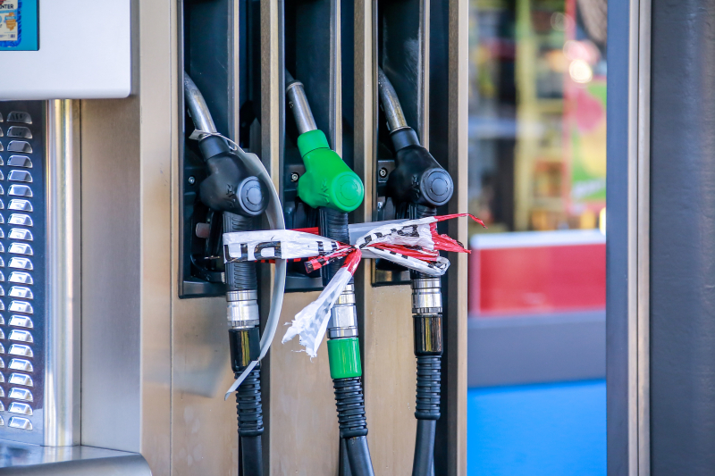 Pomp stopt niet met tanken