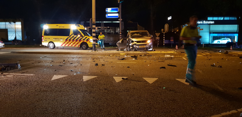 Gewonde bij aanrijding