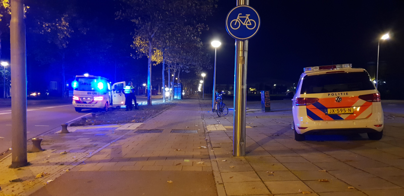 Fietser gewond bij valpartij