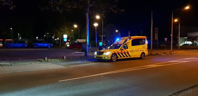 Fietser gewond bij valpartij