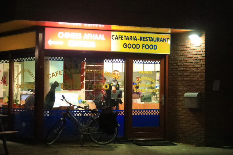 Gewapende overval cafetaria