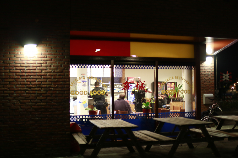 Gewapende overval cafetaria