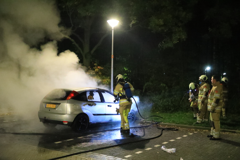 Auto brandt uit na starten
