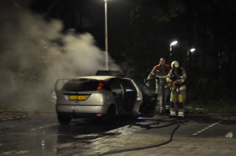 Auto brandt uit na starten