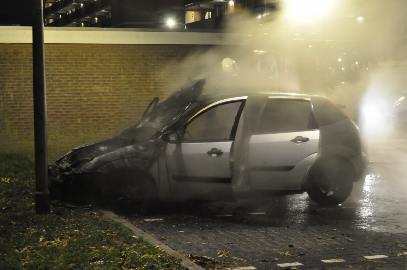 Auto brandt uit na starten