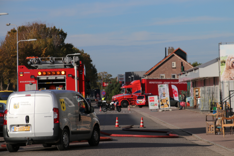 Panden ontruimd na vreemde lucht