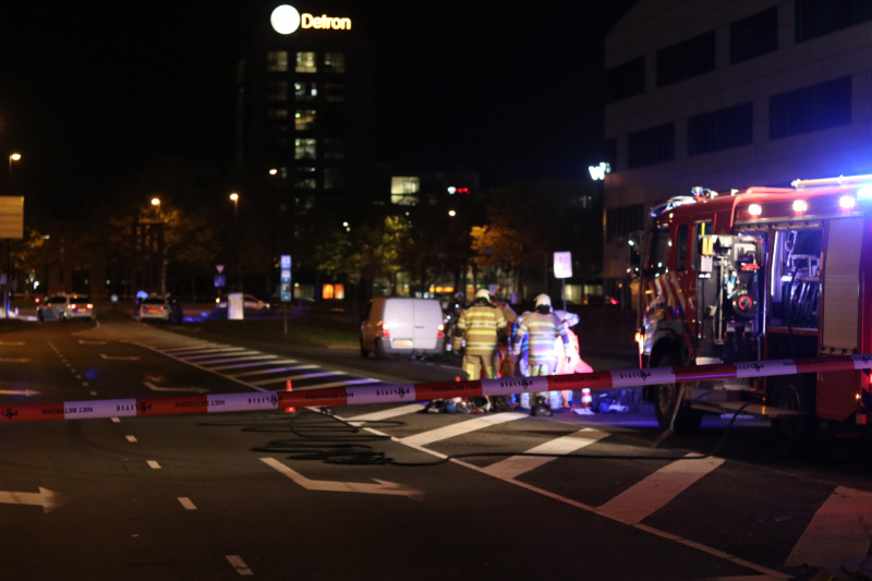 Twee mannen aangehouden met witte bestelbus met vaten