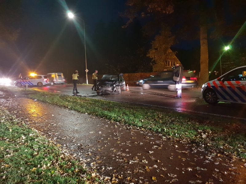 Veel schade na aanrijding