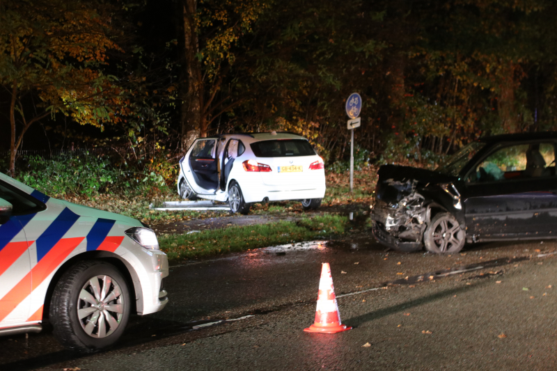 Veel schade na aanrijding