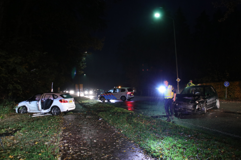 Veel schade na aanrijding
