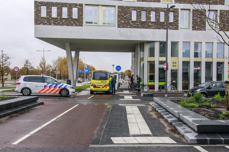 Fietster gewond na ongeval